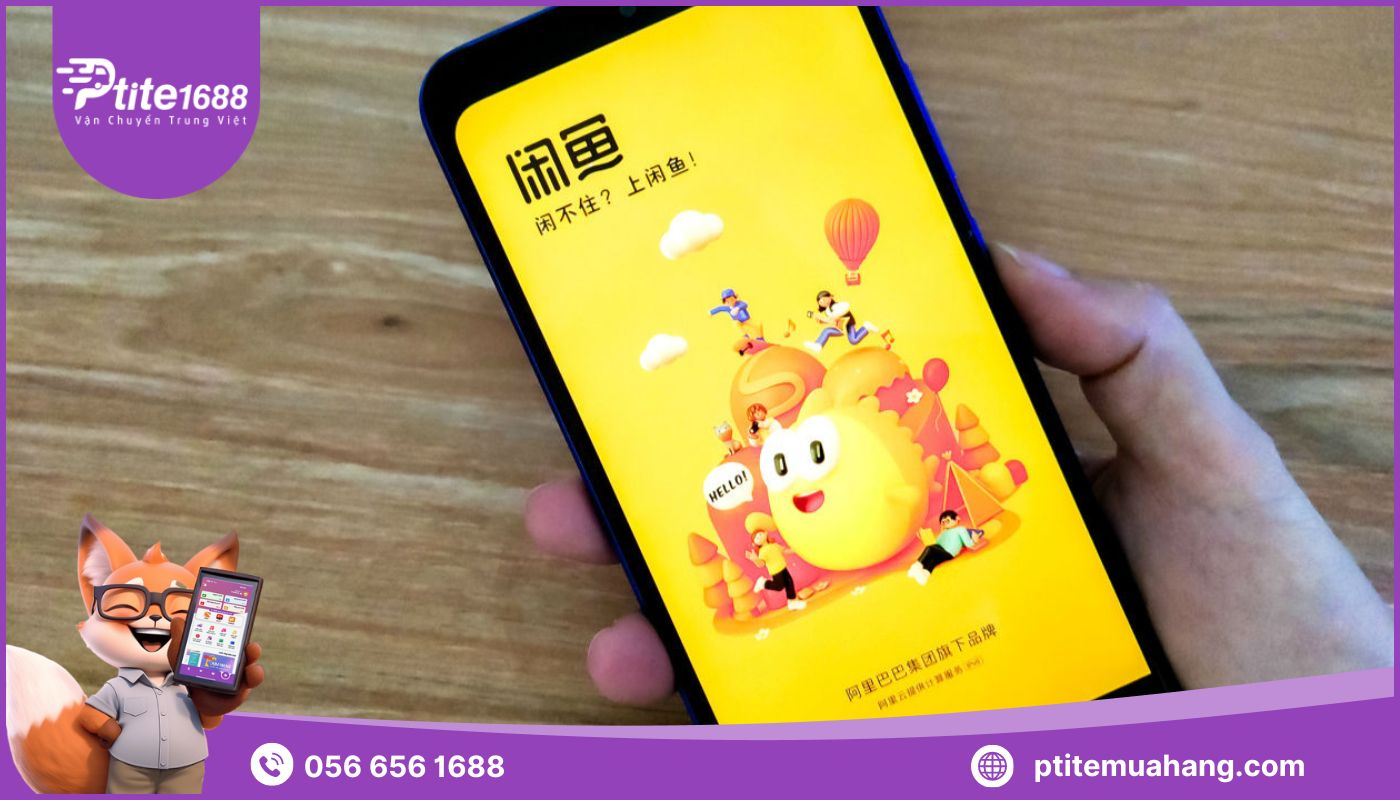 Mua hàng hoá đồ cũ trung quốc trên app Xianyu