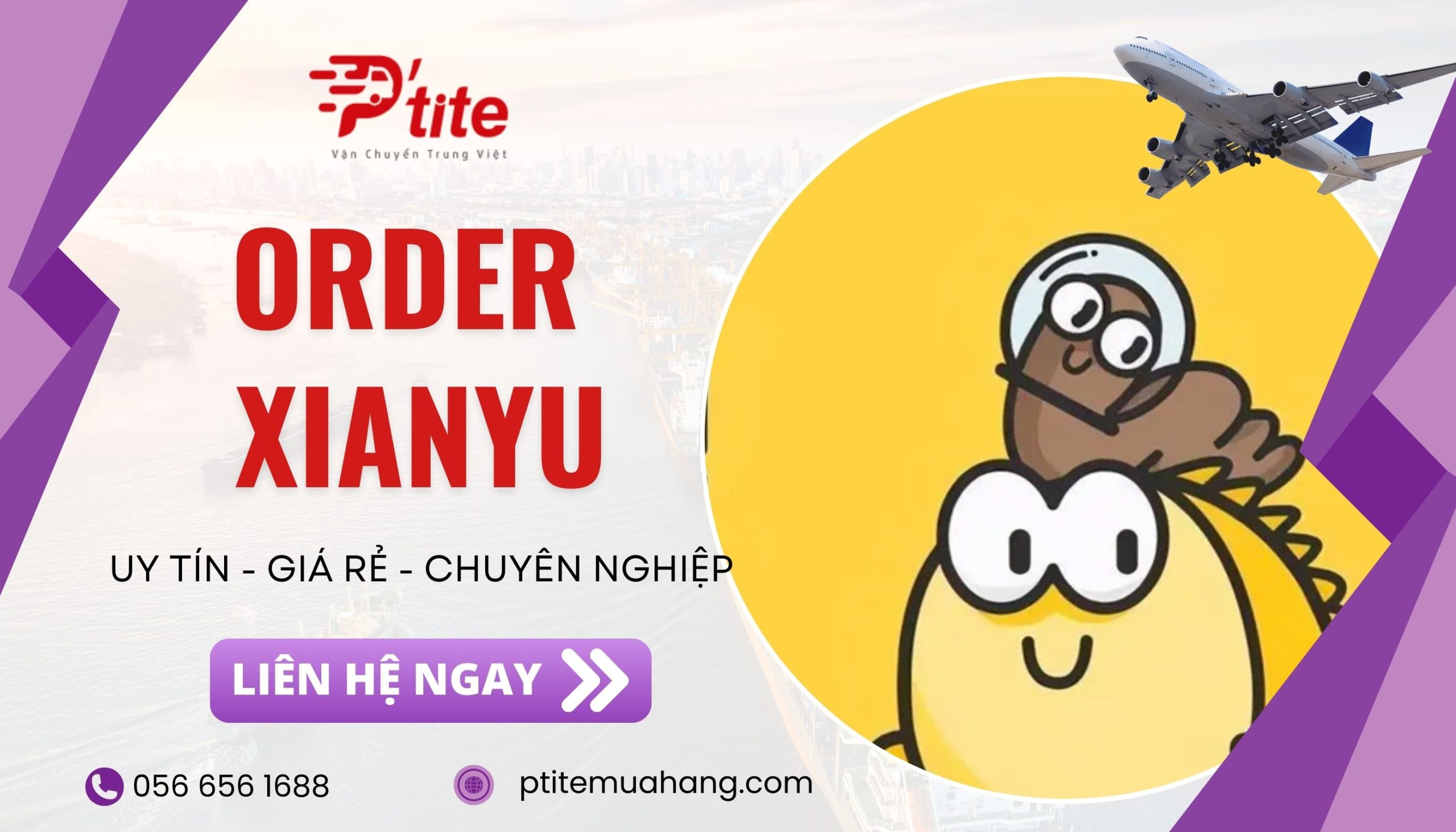 Dịch vụ nhập hàng Xianyu, order Xianyu về Việt Nam